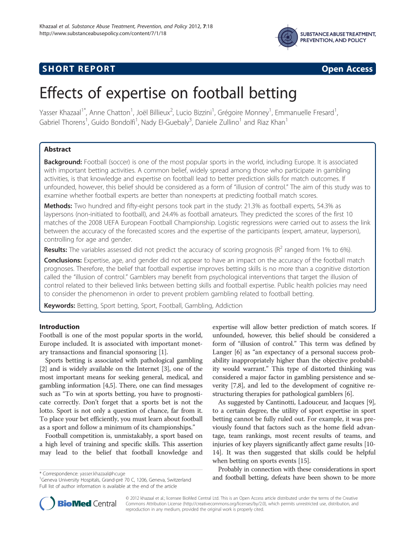 Odds explained, PDF, Sports Rules And Regulations