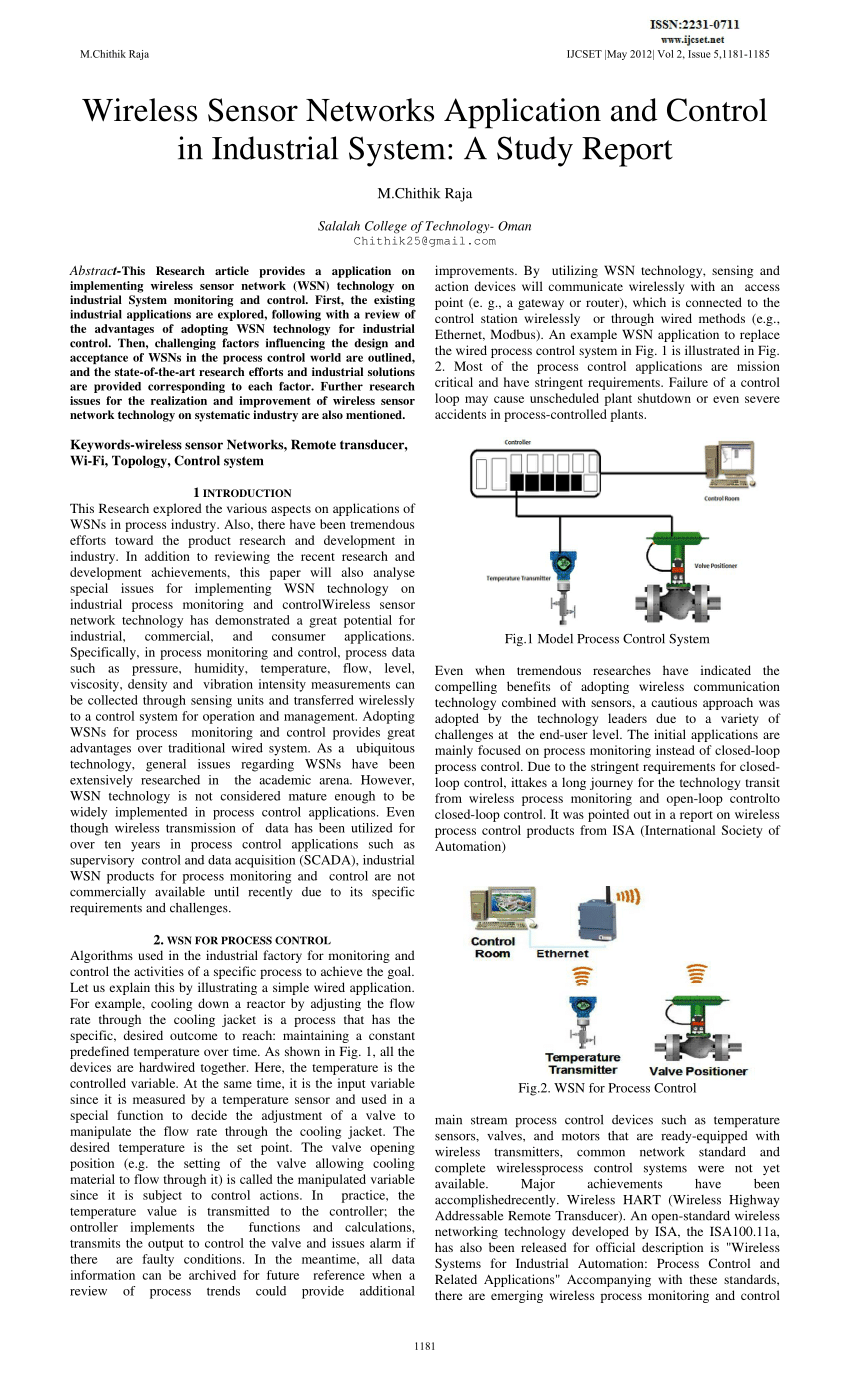 wireless sensor network literature review