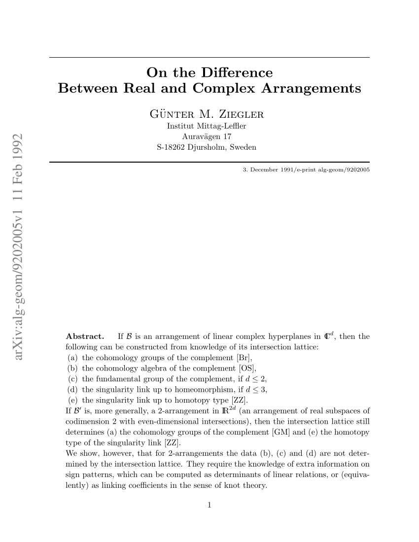 pdf-on-the-difference-between-real-and-complex-arrangements