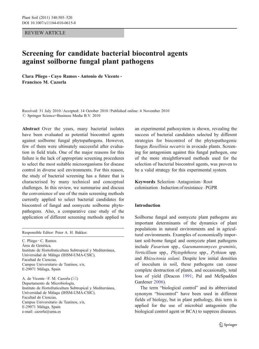 microbes as biocontrol agents pdf