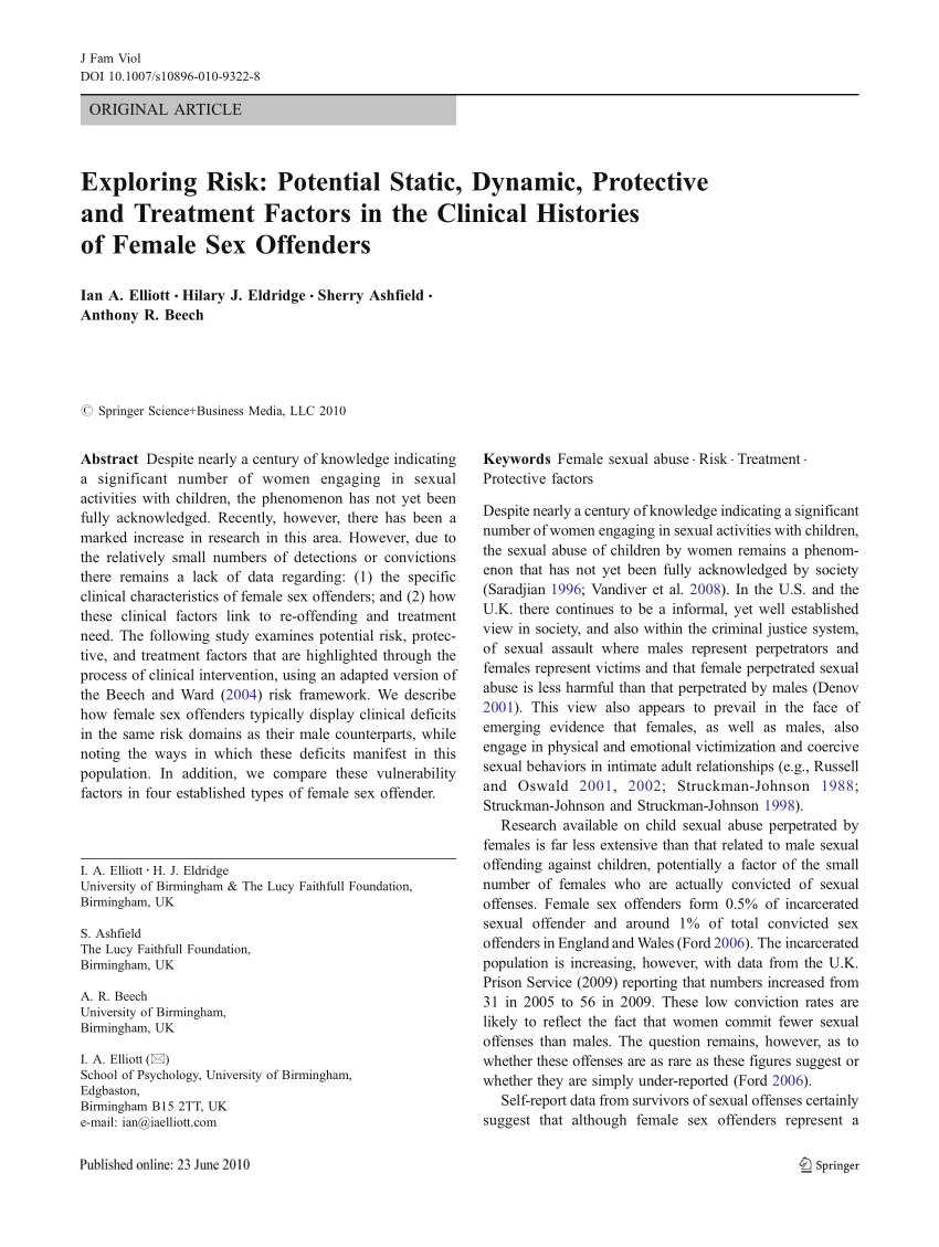 Pdf Exploring Risk Potential Static Dynamic Protective And