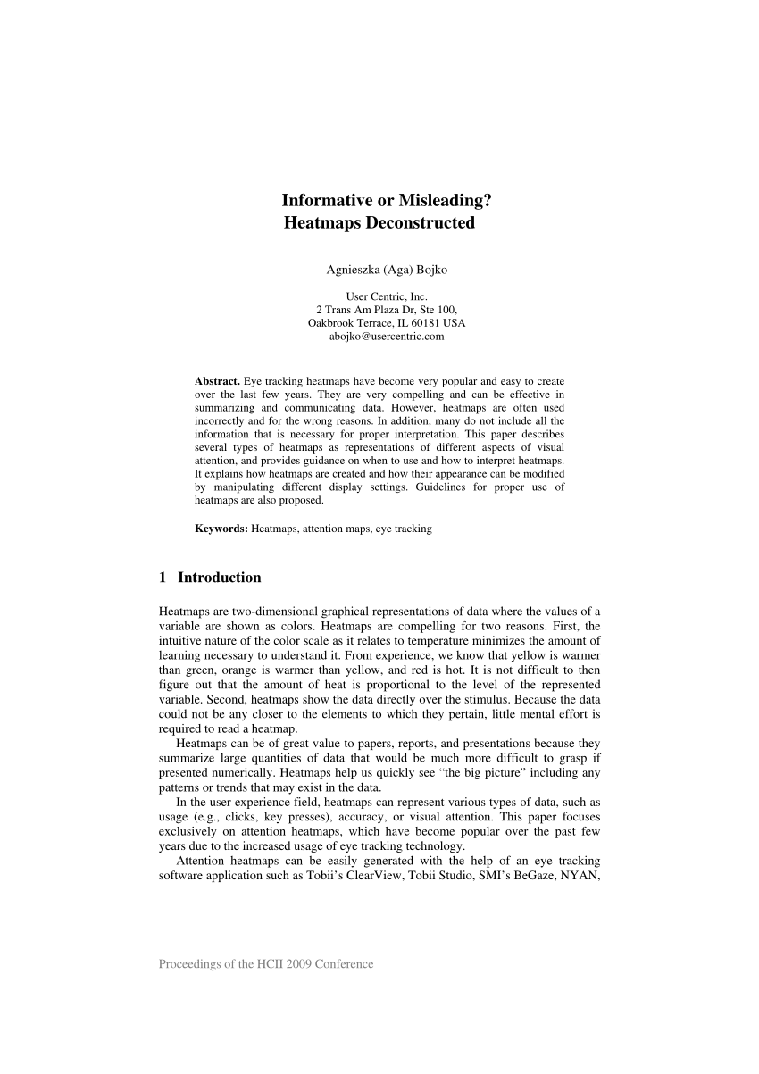 Pdf Informative Or Misleading Heatmaps Deconstructed