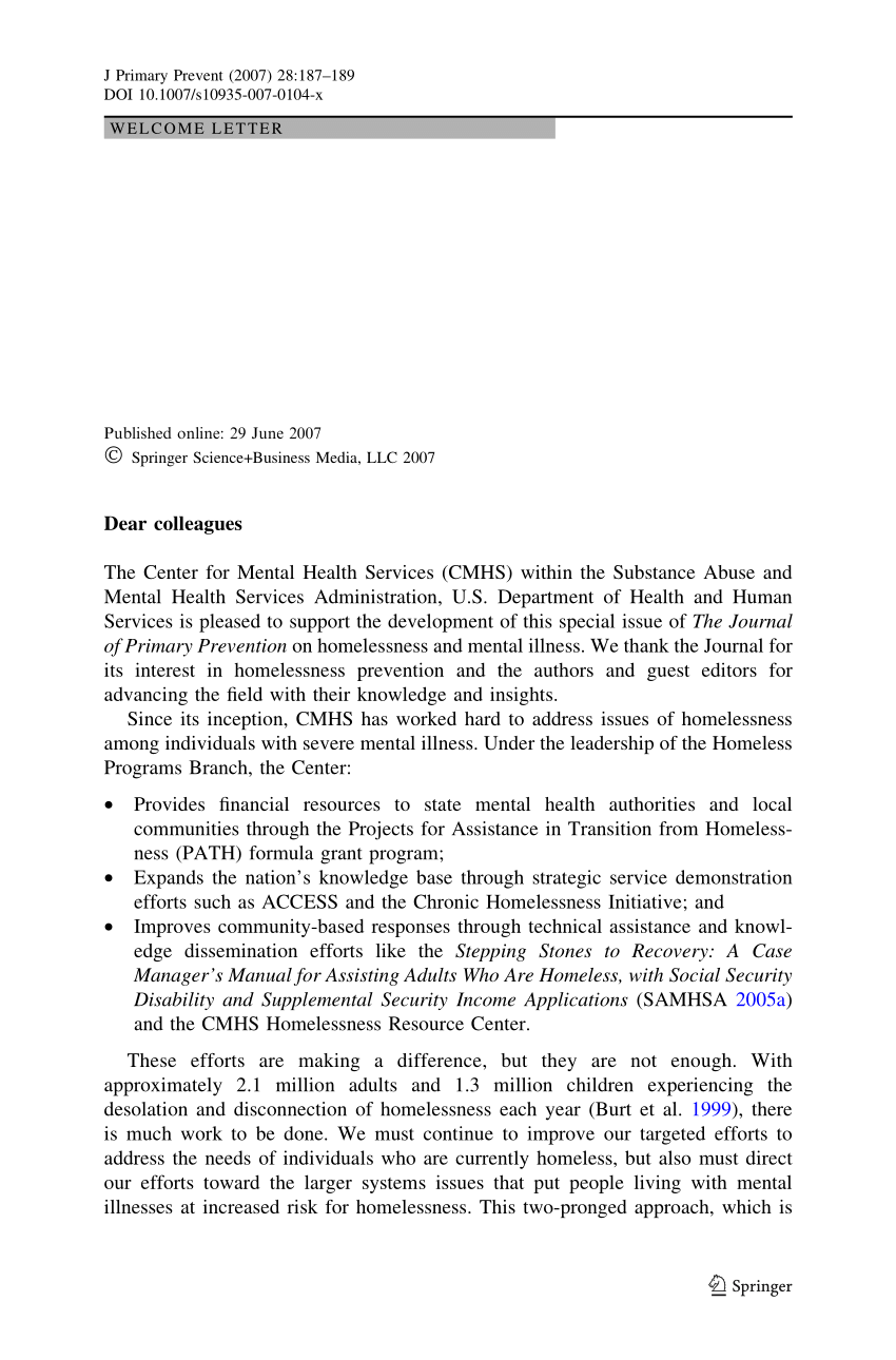 (PDF) Welcome Letter