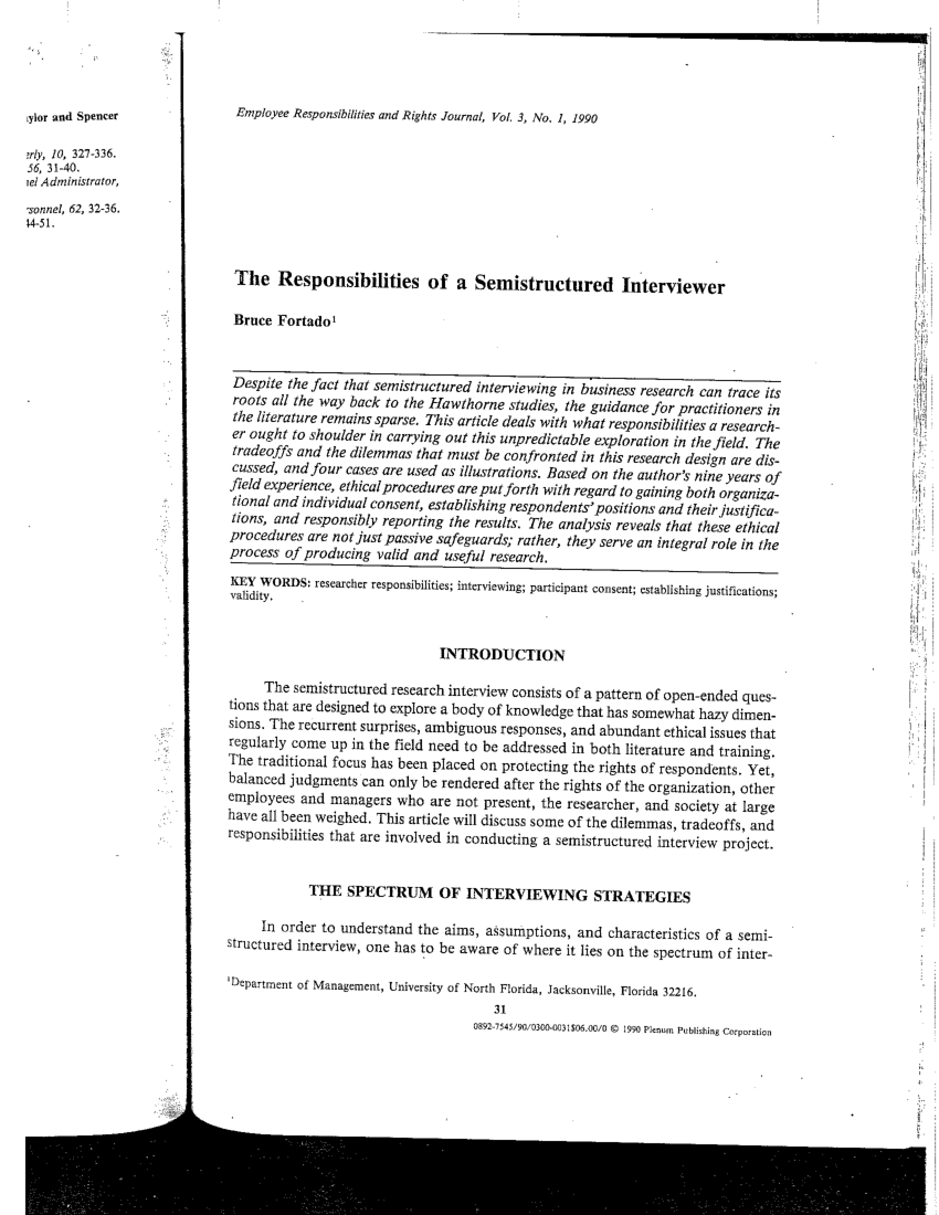 pdf-the-responsibilities-of-a-semistructured-interviewer