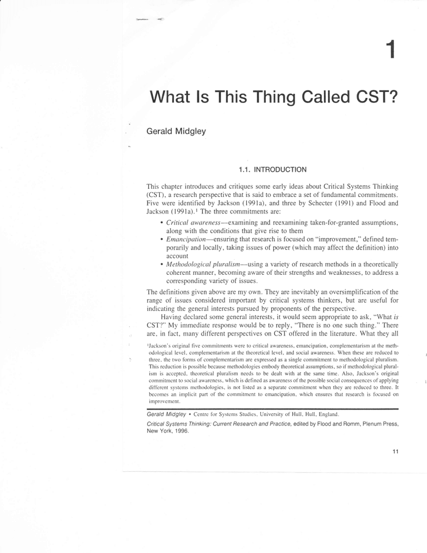 what is cst