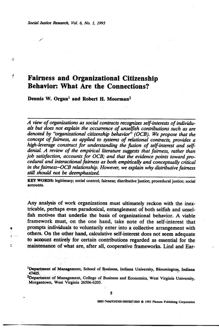 organizational citizenship behavior phd dissertation