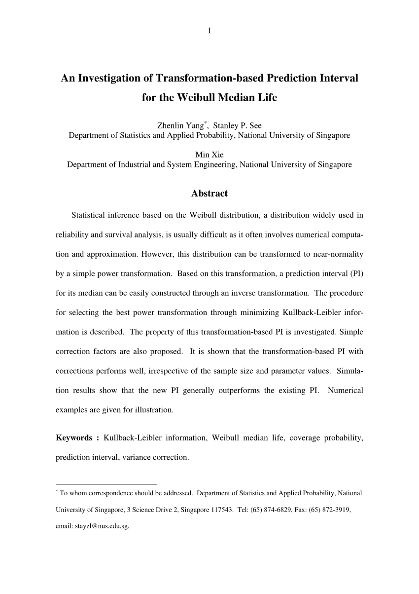 Pdf An Investigation Of Transformation Based Prediction