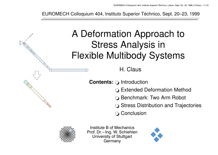 flexible multibody dynamics pdf