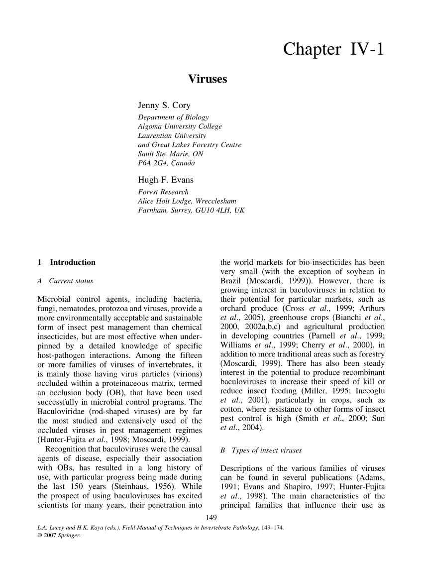 viruses thesis pdf