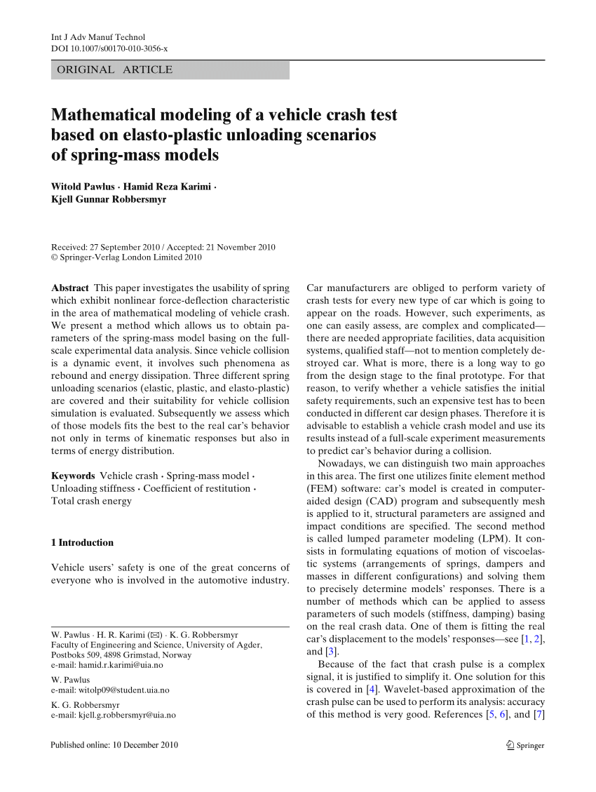 PDF) An accurate model for the stiffness evaluation of spring
