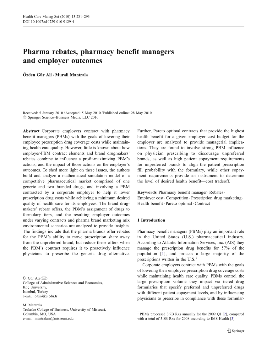 pdf-pharma-rebates-pharmacy-benefit-managers-and-employer-outcomes