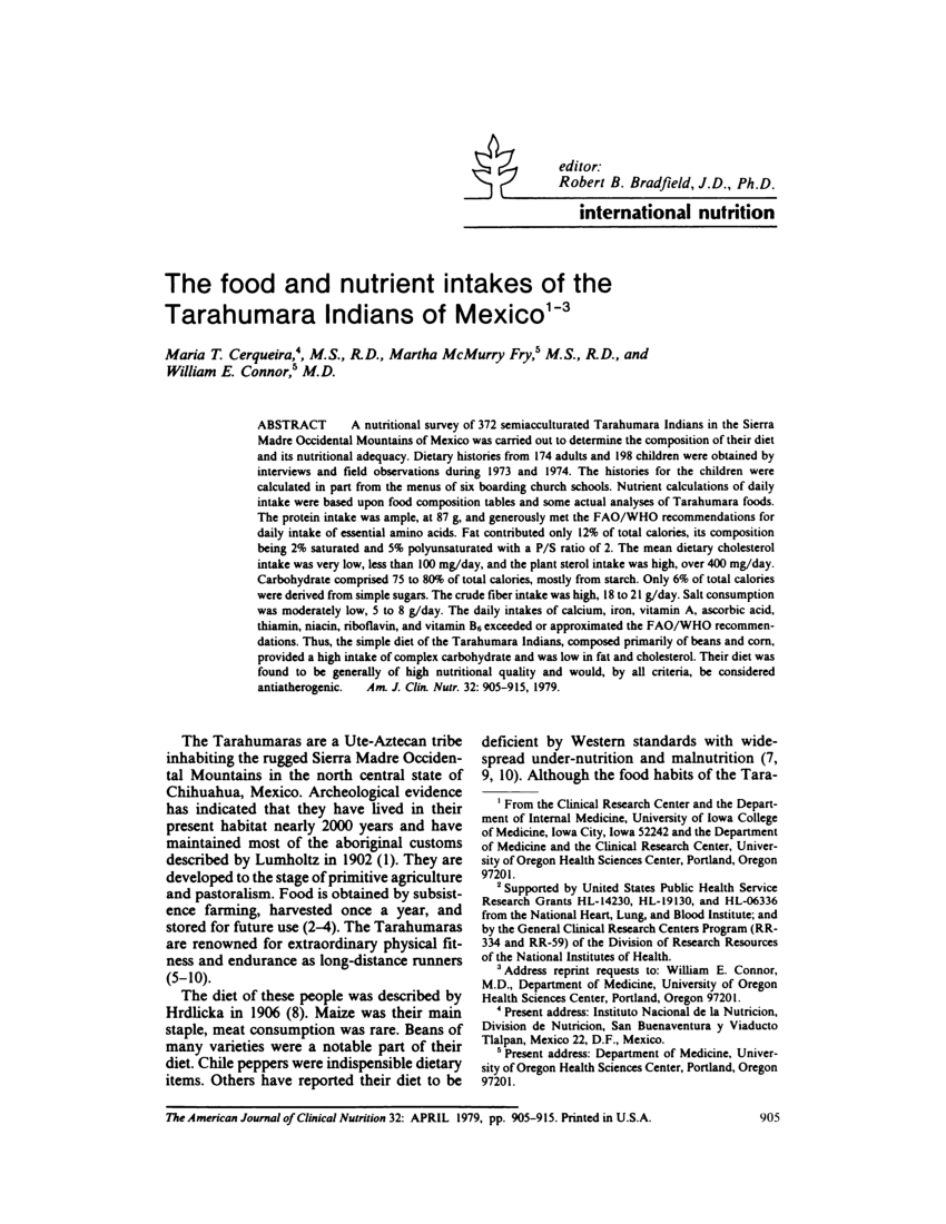 Medicinal Plants Of The Sierra Madre Comparative Study Of Tarahumara And Mexican Market Plants