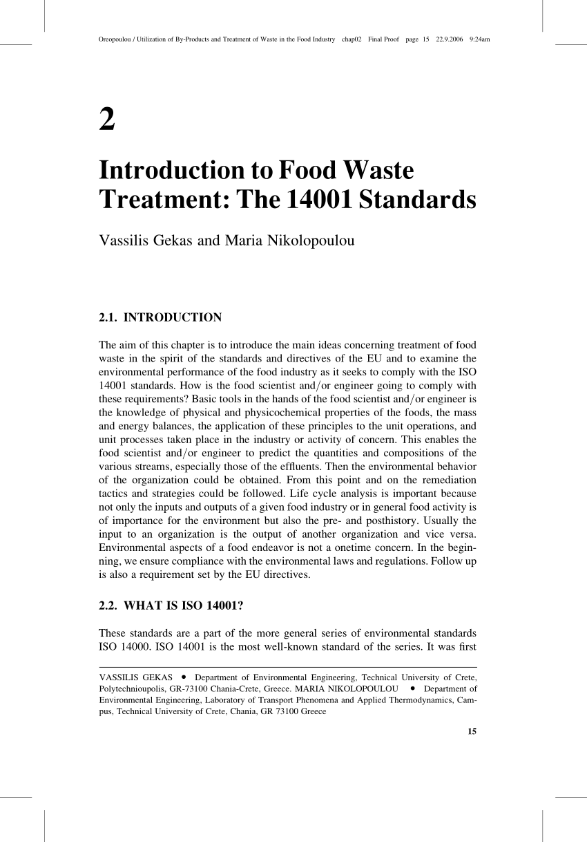 food waste management thesis
