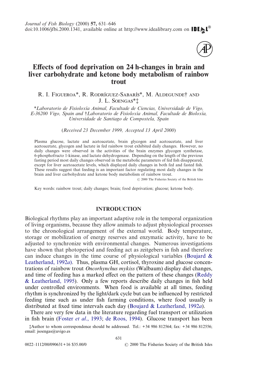 research on food deprivation