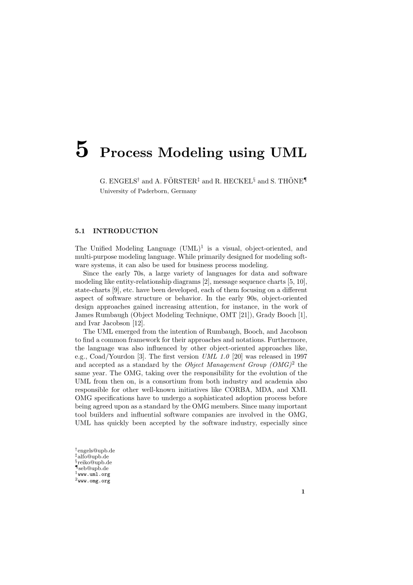 uml using process business modeling modeling UML using Process (PDF)