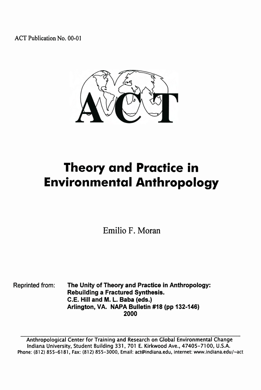 phd in environmental anthropology