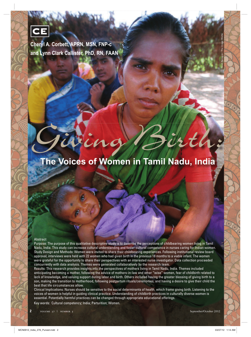 PDF) Giving Birth The Voices of Women