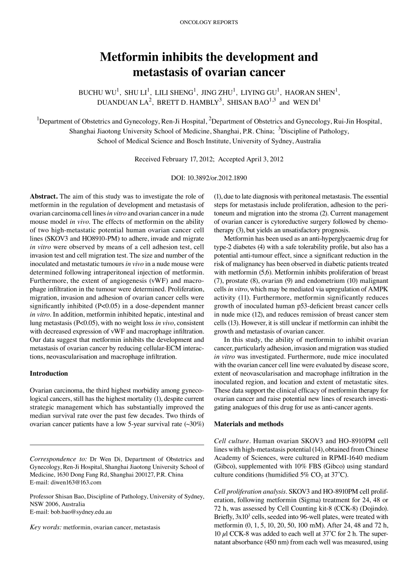 Proliferation Rate Of Skov3 A And Ho 10pm Cells B Following Download Scientific Diagram