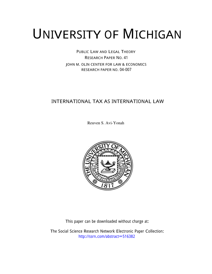 International law essays