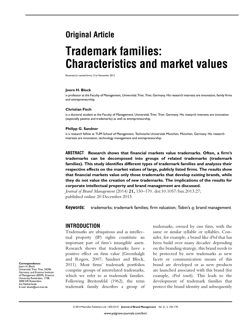 trademark rights