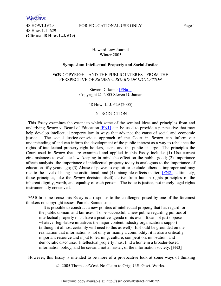 PDF) Copyright and the Public Interest from the Perspective of