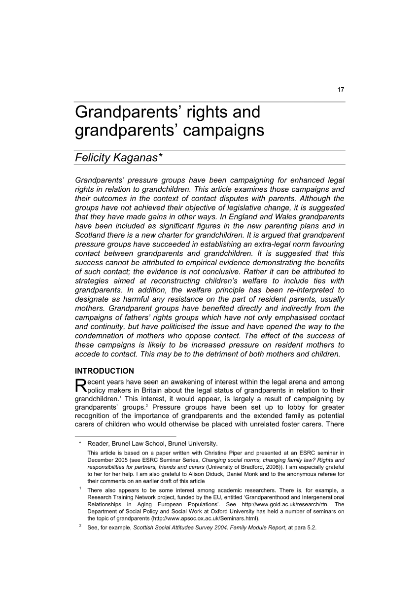grandparents rights