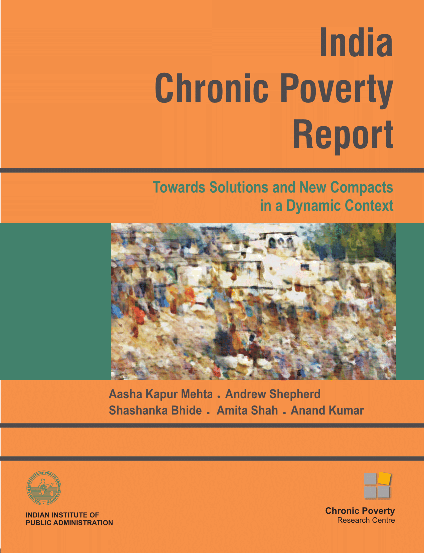 research papers on poverty in india