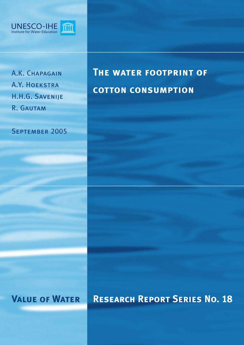 water footprint research paper