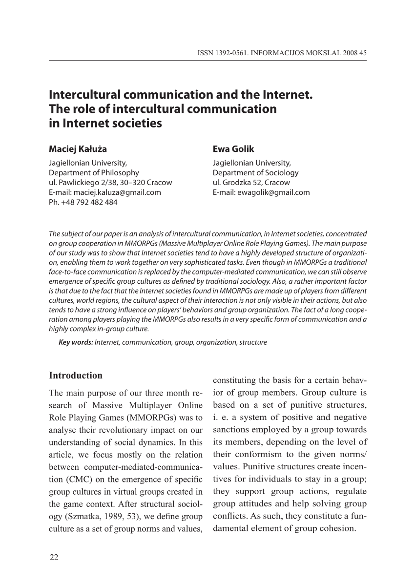 research paper about intercultural communication