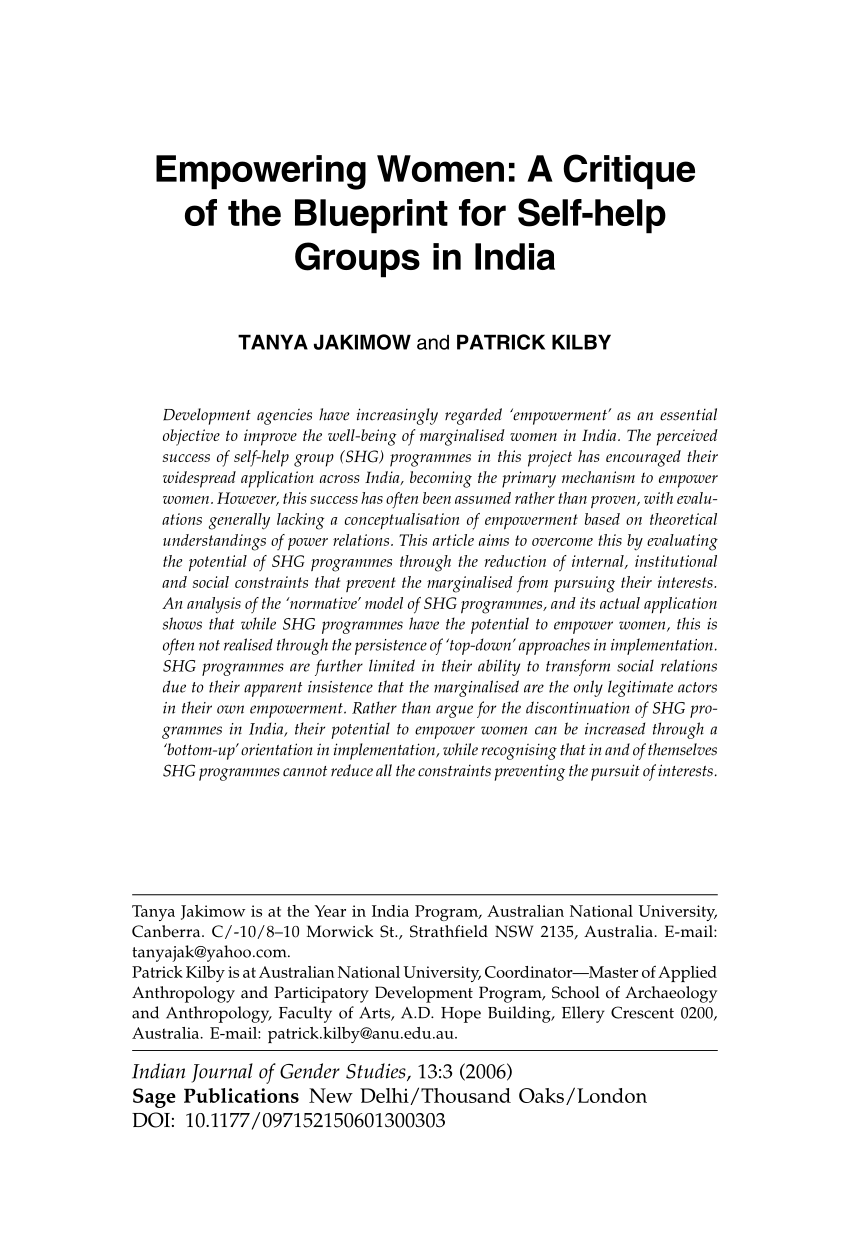 research paper on female empowerment pdf