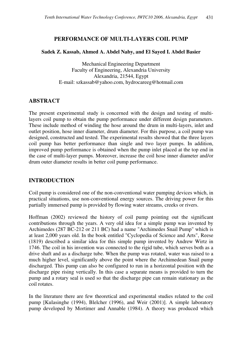 Comparison Between The Theoretical And Experimental Pump Flow Rate At Download Scientific Diagram