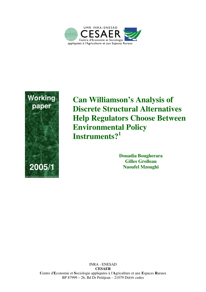 https://i1.rgstatic.net/publication/228613870_Can_Williamson's_Analysis_of_Discrete_Structural_Alternatives_Help_Regulators_to_Choose_Between_Environmental_Policy_Instruments/links/0fcfd514840a217c9d000000/largepreview.png