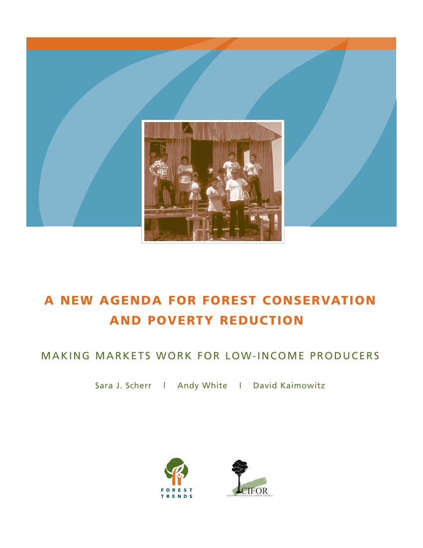PDF) A new agenda for forest conservation and poverty reduction