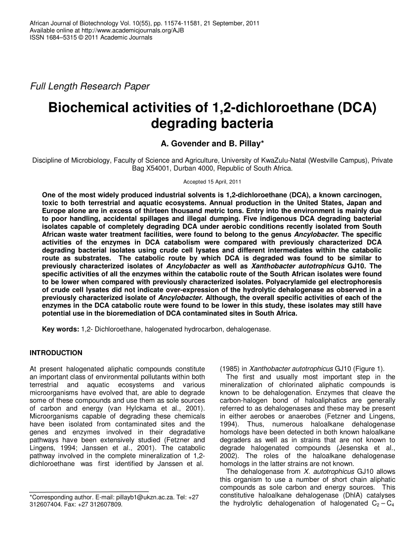 New DCA Test Tips