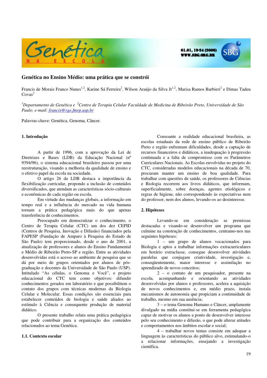 PDF) A UTILIZAÇÃO DO BARALHO PARA A RESOLUÇÃO DE PROBLEMAS NO PROCESSO DE  ENSINO-APRENDIZAGEM DE GENÉTICA