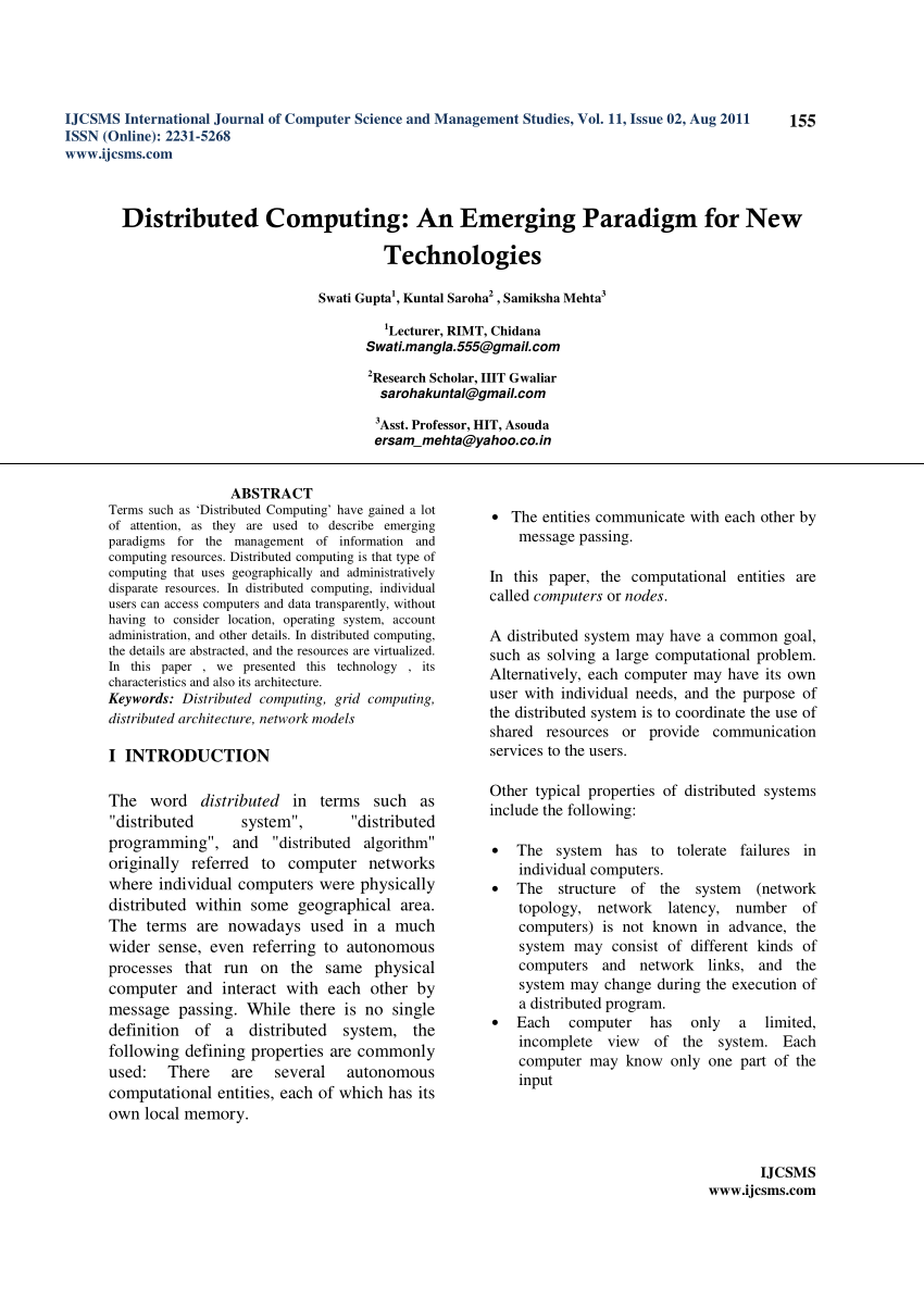 distributed computing by sunita mahajan pdf