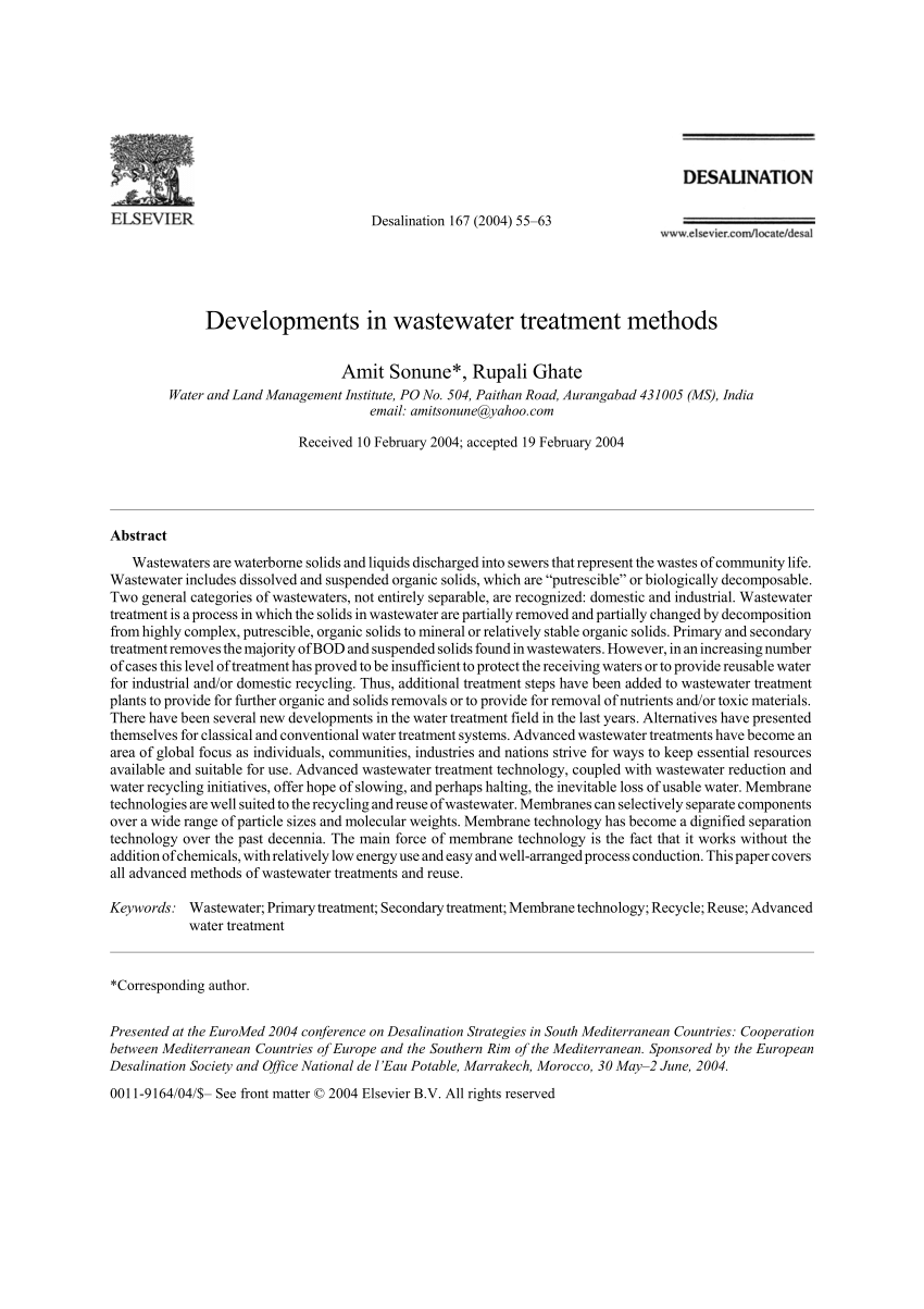 pdf-developments-in-wastewater-treatment-methods