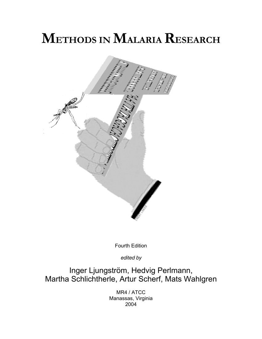malaria research paper title