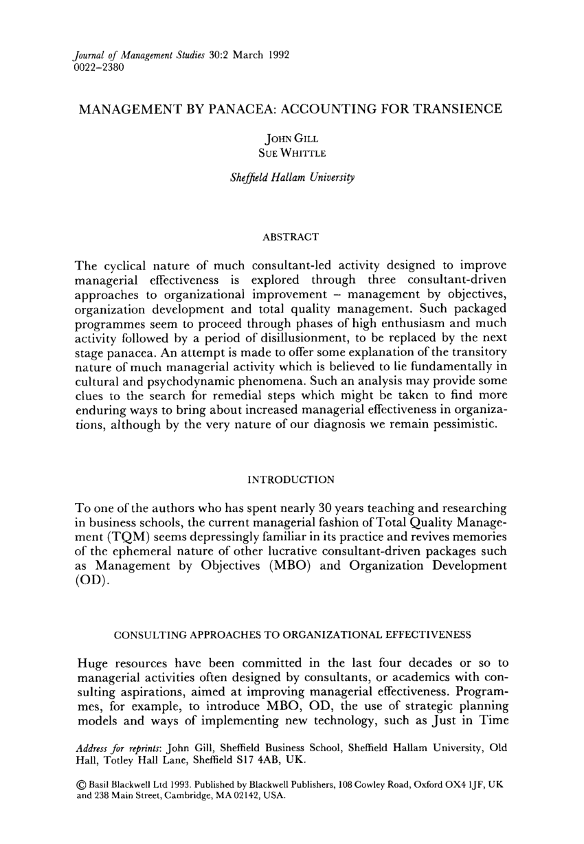 PDF Management by Panacea Accounting for Transience