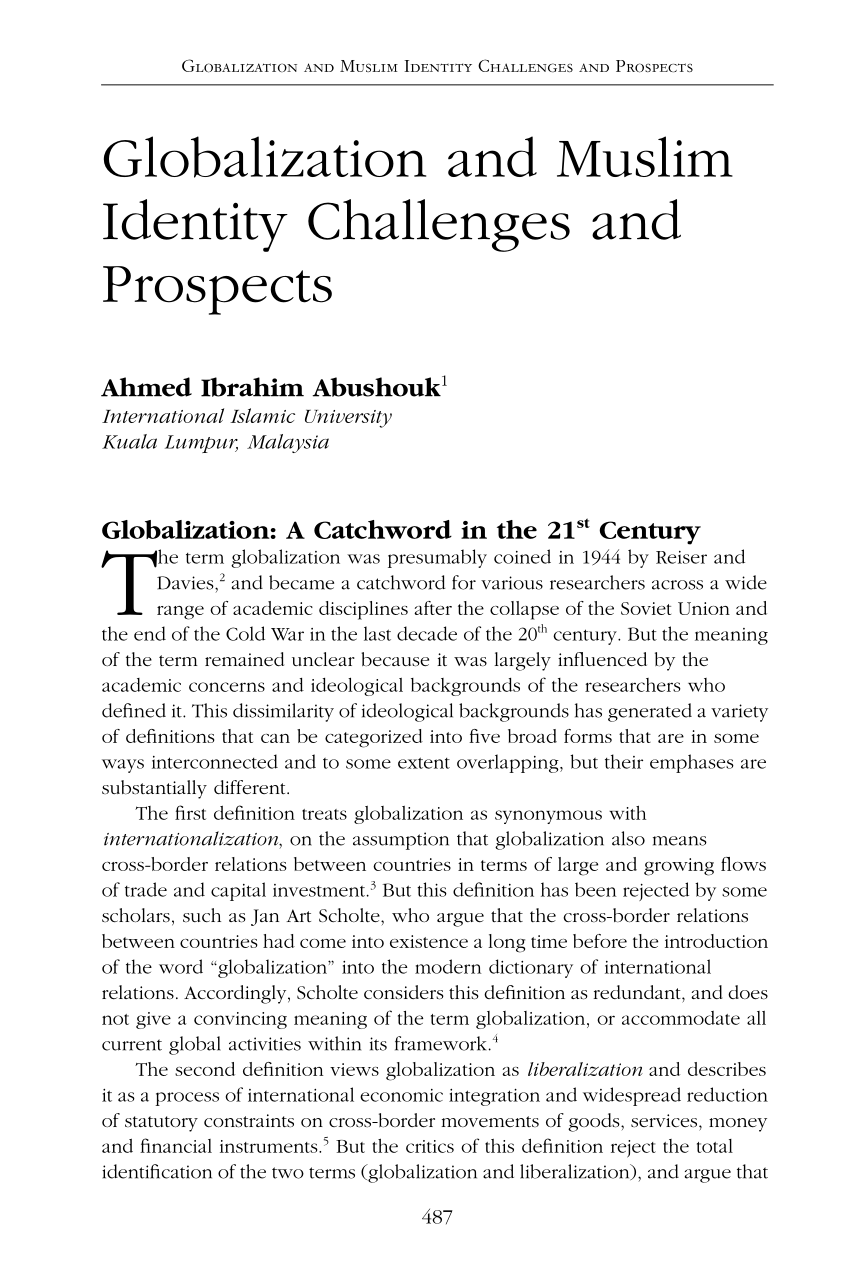 globalization essay in urdu pdf