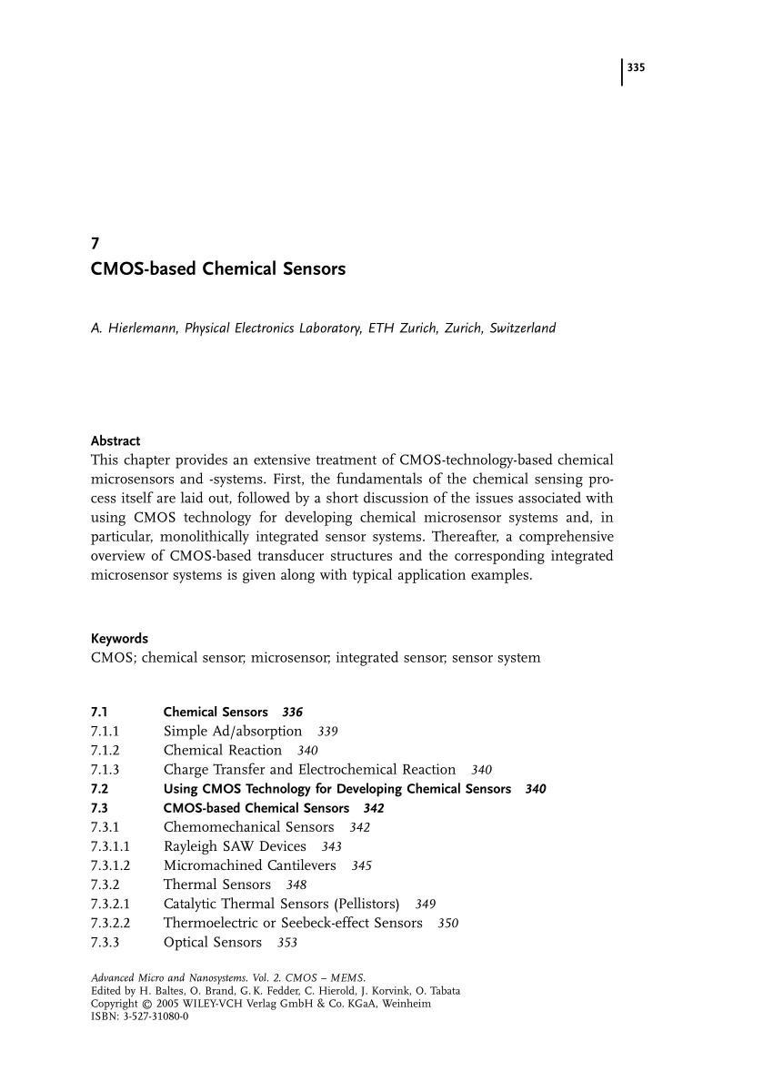 chemical sensor research paper