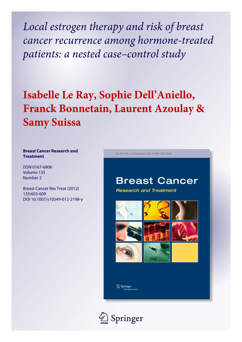 nested case control study breast cancer