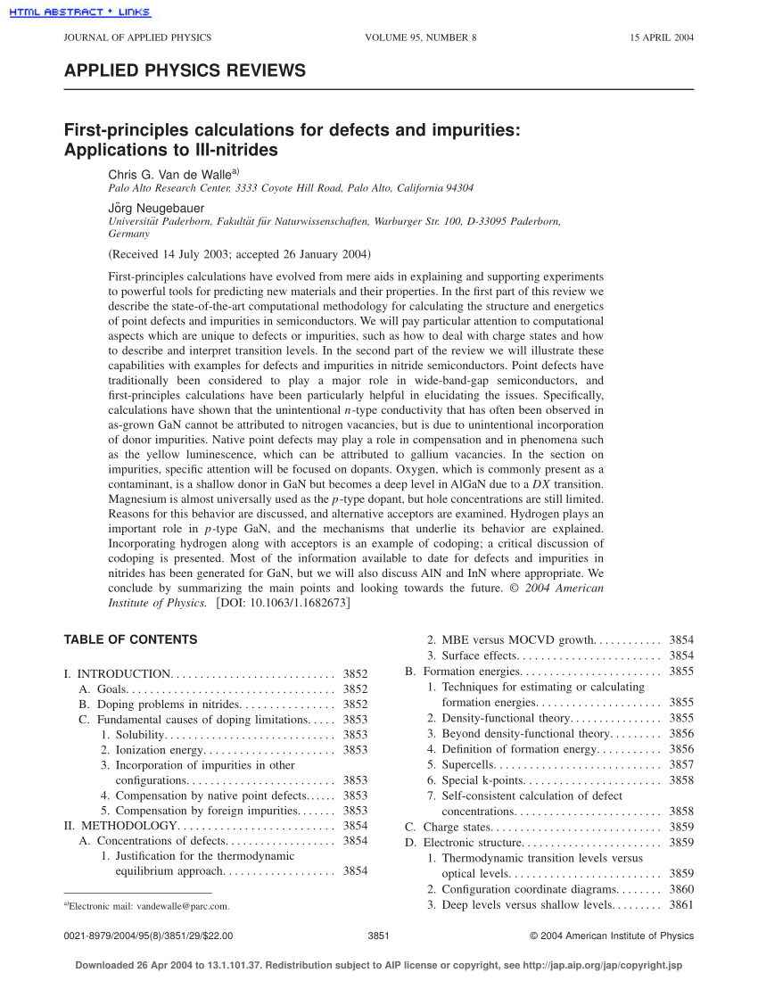 (PDF) APPLIED PHYSICS REVIEWS