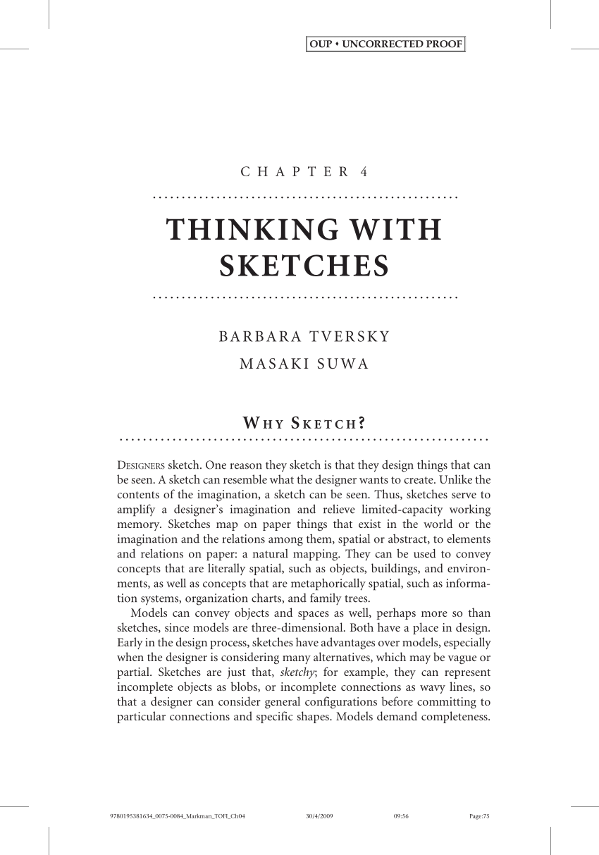 PDF) Thinking with Sketches