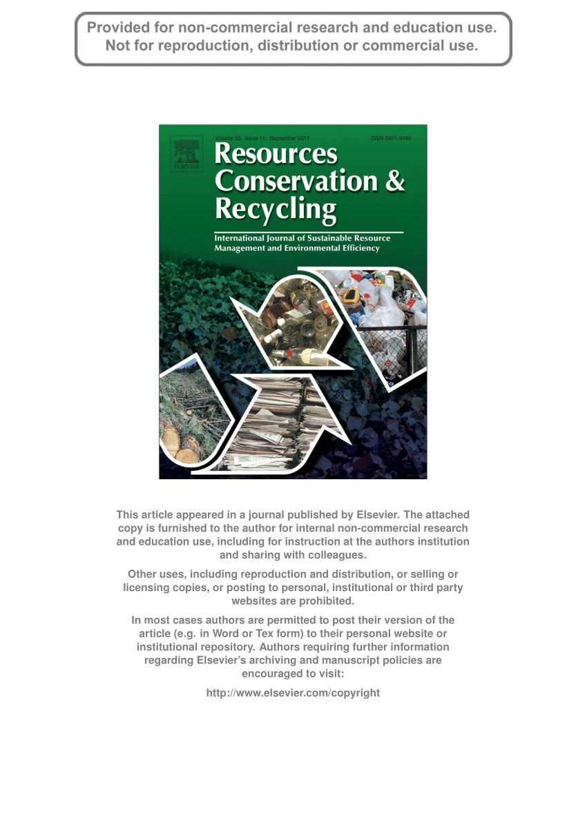PDF) Overview of non-hazardous solid waste in the small island state of  Mauritius