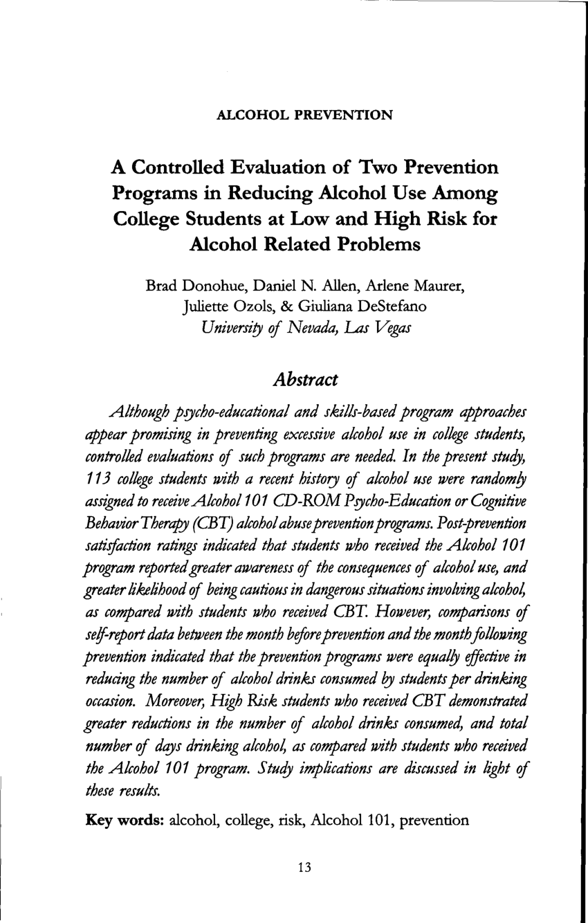 research proposal on alcohol abuse