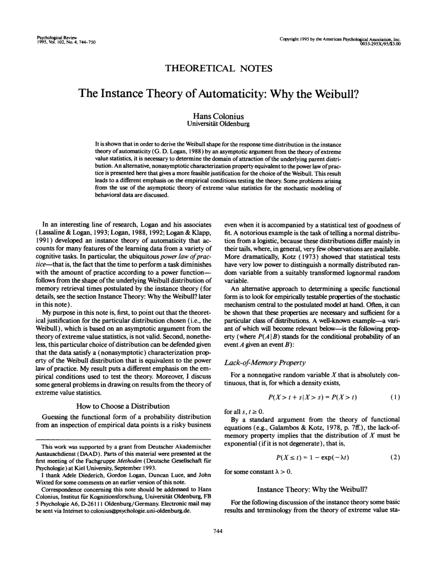 pdf-the-instance-theory-of-automaticity-why-the-weibull