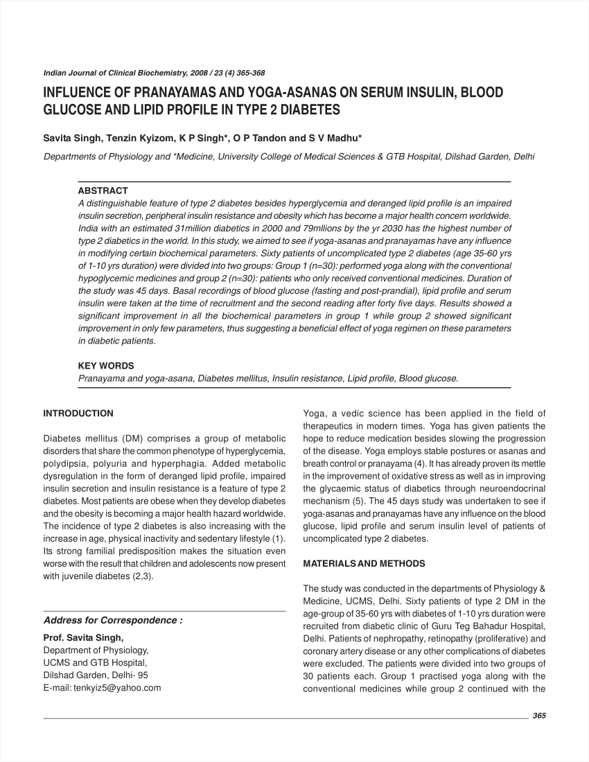 Thangasami Et Al J Diabetes Metab 2015 610 Journal Of