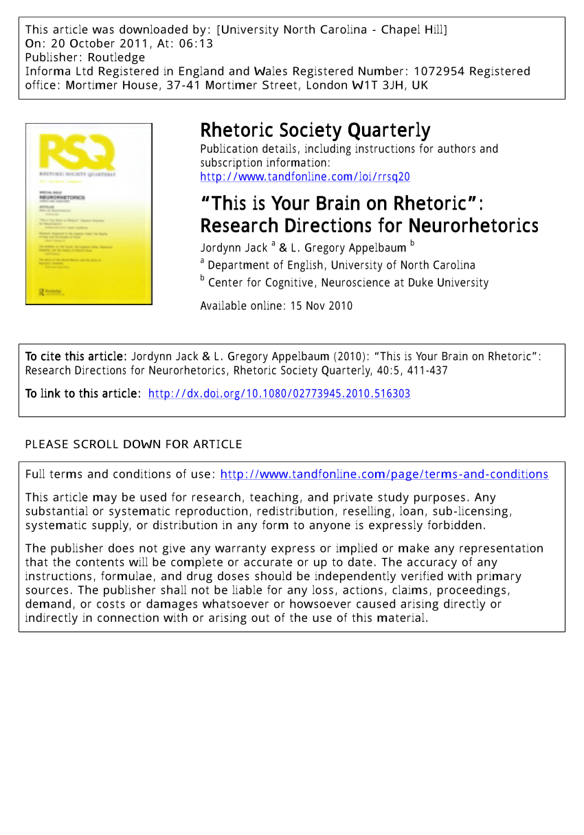 PDF) “This is Your Brain on Rhetoric”: Research Directions for ...