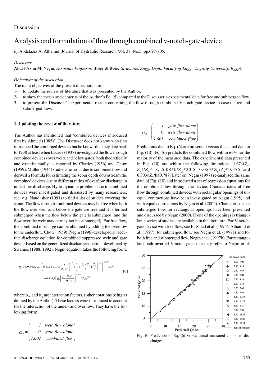 v notch experiment lab report pdf